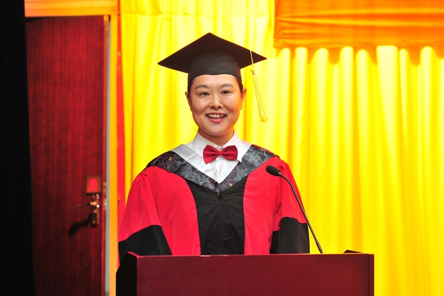 教师代表汲蕊发言 教师代表汲蕊发言