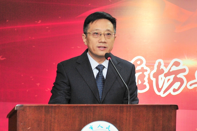 潍坊市人民医院院长王冰讲话