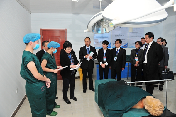 专家组现场观摩教学活动 专家组现场观摩教学活动